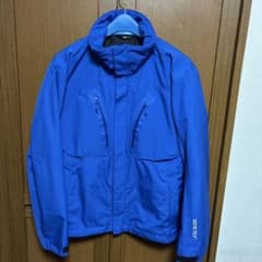 GOLDWIN GORE-TEX バイクジャケット 青のサムネイル