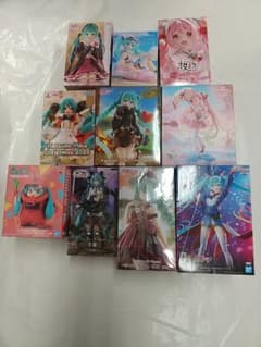 初音ミク 10個 美少女フィギュア まとめ売り 桜ミク 和風喫茶 ラスカル 悪魔 初音ミク 10個 美少女フィギュア まとめ売り 桜ミク 和風喫茶 ラスカル