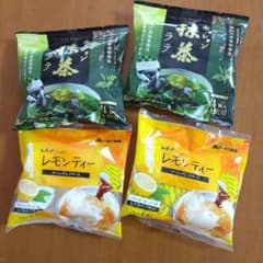 やまと蜂蜜　抹茶ラテポーション、紅茶（レモンティー）ポーション　4袋セットのサムネイル