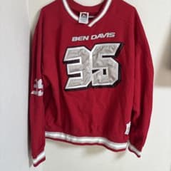 ペ*ケ様 BEN DAVIS ナンバー35トレーナー X-LARGE レッドのサムネイル