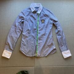 【ほぼ新品】Tommy Hilfiger ストライプ長袖シャツのサムネイル