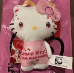 マクドナルド 50周年 ハッピーセット ハローキティ  ぬいぐるみ ミルクのサムネイル