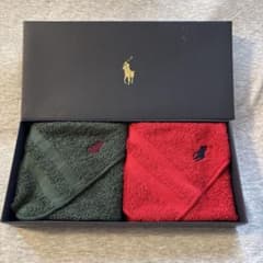 POLO RALPH LAUREN ハンドタオル2枚セット
