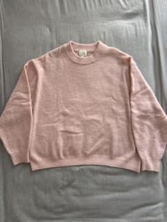 H&M 長袖ニット ピンク Lのサムネイル