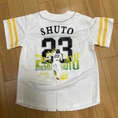 受注生産 福岡ソフトバンクホークス 周東佑京 ユニフォーム サイズS