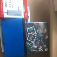 超美品！Nintendo3DSLL＋ACアダプタ＋モンハンX、XXのサムネイル