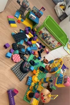 アンパンマンブロック　ジャンク品のサムネイル