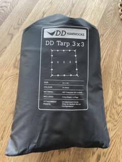 DD Hammocks DD Tarp 3x3 Jet Blackのサムネイル