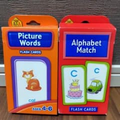 School Zone 英語フラッシュカード 2個セット - メルカリ