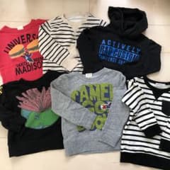 男の子 トレーナー6枚セットのサムネイル
