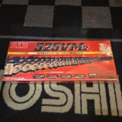 D.I.D 525VM2 ゴールドプレートチェーン 110Lのサムネイル