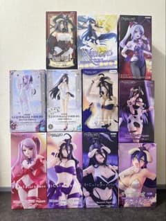 【444】オーバーロードフィギュア11個 まとめ売りアルベド シャルティア未開封