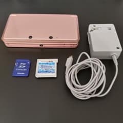 Nintendo 3DS 本体 ミスティピンク ソフト・SDカード付のサムネイル