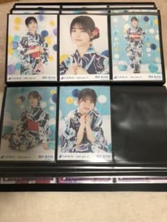 筒井あやめ 浴衣 生写真　5種コンプのサムネイル