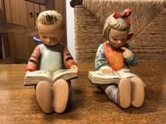 は*の様 フンメル人形 本の虫BOOK WORM 男の子女の子… ブックエンド は*の様 フンメル人形 本の虫BOOK WORM 男の子女の子… ブックエンド