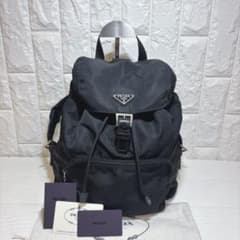 極美品】PRADA プラダ 三角ロゴ ナイロン バックパック 巾着 リュック