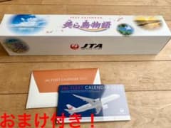 2022 JTA 美ら島物語 カレンダー　JAL fleet calendarのサムネイル