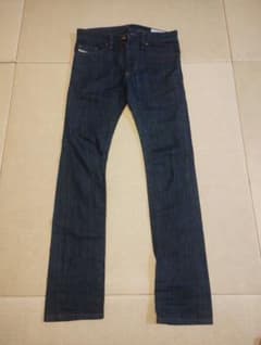 【美品】DIESEL THAVAR W26L30 スキニー デニム ユニセックス