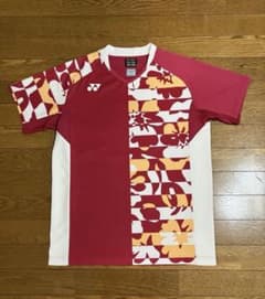 【廃盤商品・美品】 ヨネックス ゲームシャツ レディッシュローズ Oサイズ 廃盤商品・美品】 ヨネックス ゲームシャツ レディッシュローズ O