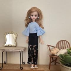 5054 22cmドール服 ハンドメイド 2点セット - メルカリ