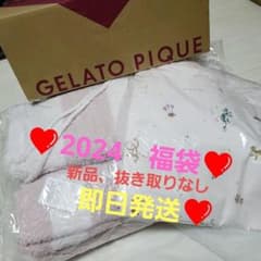 最終値下げ❤️新品即日発送ジェラーピケ福袋HAPPYBOX　2024　ピンクA