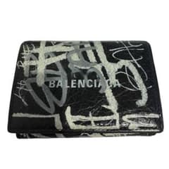 BALENCIAGA グラフィティ コンパクト ミニウォレット 三つ折り財布のサムネイル