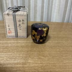茶道具 朝顔蒔絵 中棗 宗凌 共箱 茶道具 朝顔蒔絵 中棗 宗凌 共箱 - メルカリ