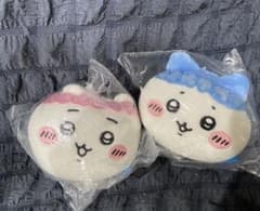 치이카와 모치루 페이스 마스코트 2종 세트(치이카와&하치와레)