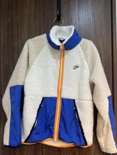 Nike フリースジャケット クリーム/ブルーのサムネイル