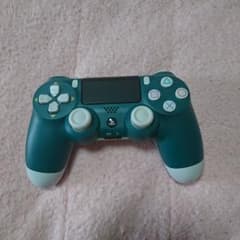 中古清掃修理品 PS4 純正コントローラー・アルパイン・グリーン　限定カラーのサムネイル
