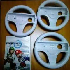 最終値下げ!!マリオカートソフトとハンドル3個のサムネイル