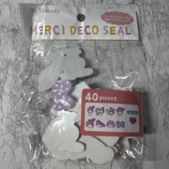 マイメロディ MERCI DECO SEAL 40枚入のサムネイル