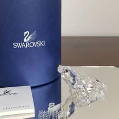 ⭐️希少SWAROVSKI 廃番品 アザラシの赤ちゃん⭐️ SWAROVSKI スワロフスキー クリスタル アザラシの赤ちゃん 置物 - メルカリ