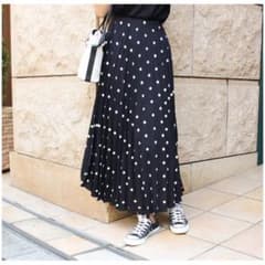 GRLドットプリーツスカートのサムネイル