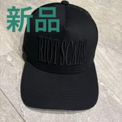 帽子 RIOT SCARS Logo mesh cap 新品 RIOT SCARS Logo mesh cap - メルカリ