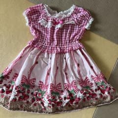 シャーリーテンプル Shirley Temple いちごバスケットワンピース