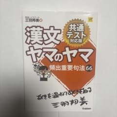 漢文ヤマのヤマ 共通テスト対応版 三羽邦美のサムネイル