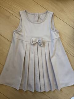 女の子 長袖ブラウス ワンピース 2点セット 90cmのサムネイル