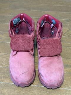 Timberland レッド ブーツ 26.5 ワークブーツのサムネイル
