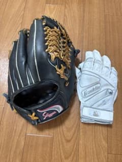 久保田Slugger 軟式グローブ Franklin 手袋セット - メルカリ