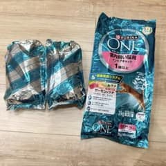 ピュリナワン 室内飼い猫用1歳以上 サーモン＆ツナ2袋のサムネイル