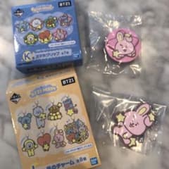 『新品』　BT21一番くじ　COOKYスマホグリップと星のチャームのサムネイル