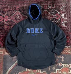 NIKE 나이키 칼리지 로고 풀오버 파커 네이비 M