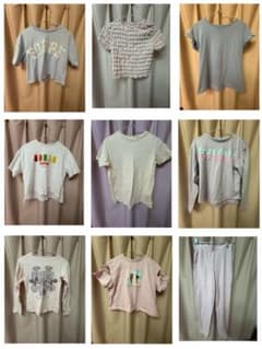 バラ売り可　キッズ服 トップス Tシャツ まとめ売りのサムネイル