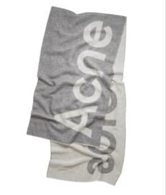 Acne Studios ロゴ ウールマフラーのサムネイル