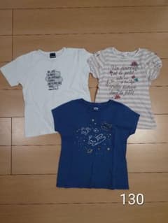 Thumbnail of キッズ Tシャツ 3枚セット 130cm