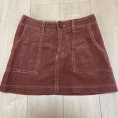 コーデュロイミニスカートのサムネイル