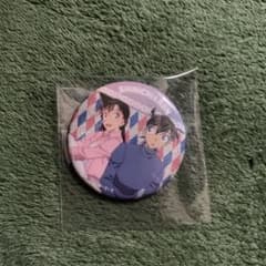 名探偵コナン　メタリック缶バッジ A 蘭＆新一のサムネイル