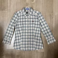 Burberry London ブルーレーベル バーバリー チェック柄 シャツ - メルカリ