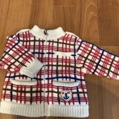 ミキハウス　ニットパーカーのサムネイル